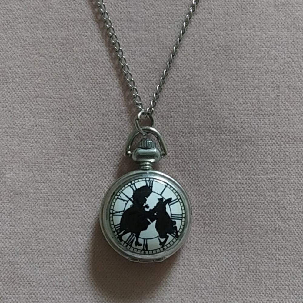 Unbranded Alice in Wonderland Watch Necklace